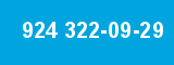 924 322-09-29